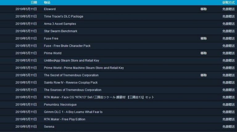 修改审查元素steam一键领取27款游戏